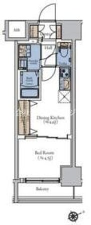 エスティメゾン大森の物件間取画像